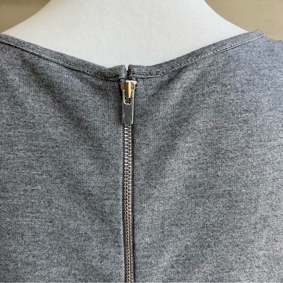 •Banana Republic• Gray Ponte Drop-Waist Dress - Size 14 - Picture 8 of 9